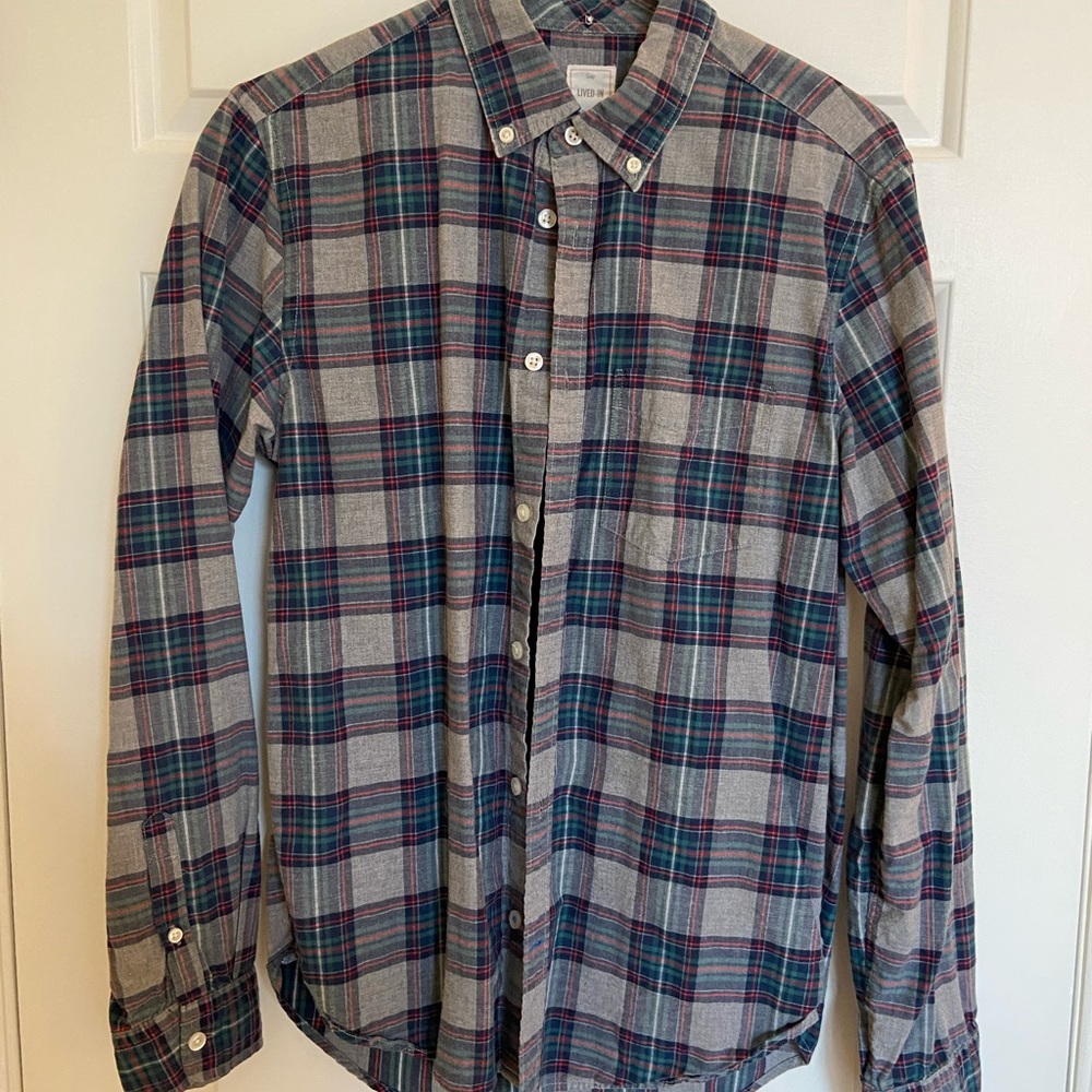Men’s Medium Gap Lived-In Button Down
